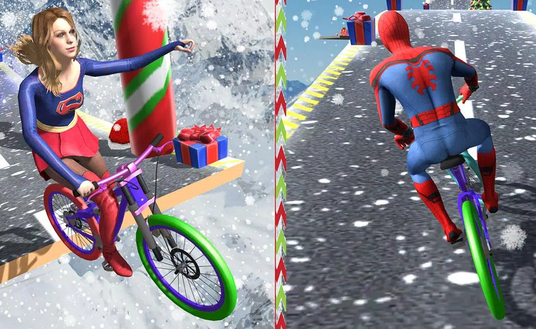 Superhero BMX Stunts Racer