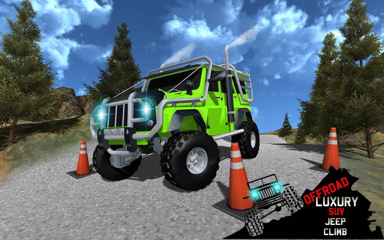 Offroad Luxury SUV Hill Climb