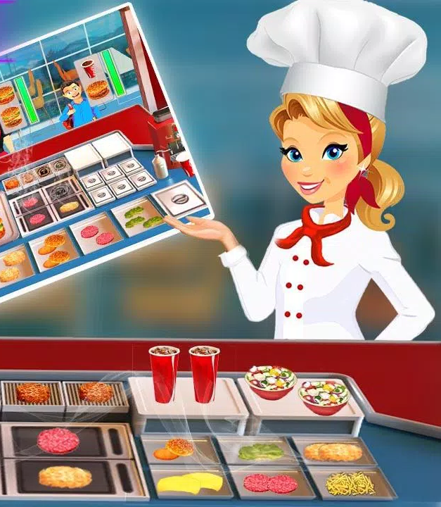 Cooking Burger Chef - Cooking Games