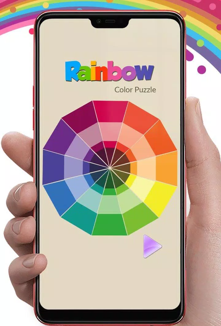 Rainbow Color Puzzle - Hue Wallpaper