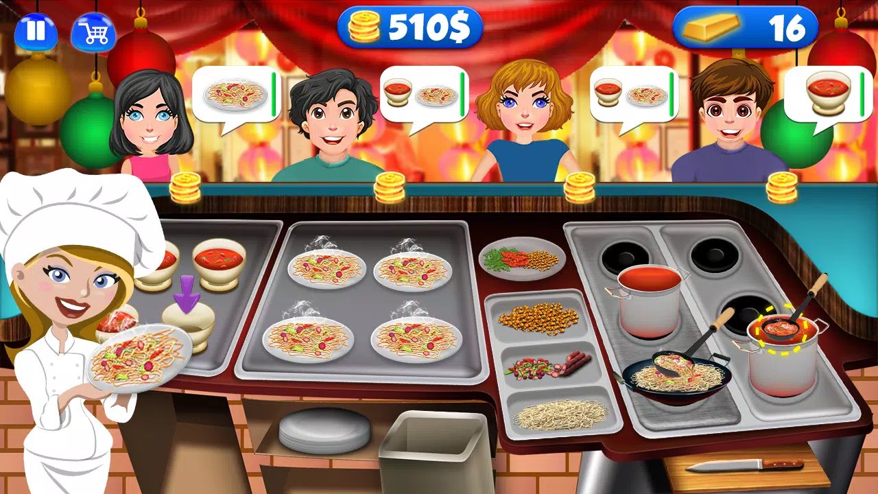 Street Food Cooking Game - Master Chef